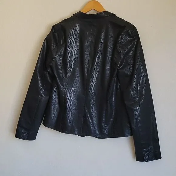 Calvin Klein shimmering jacket size XL/TG/EG - Picture 8 of 11